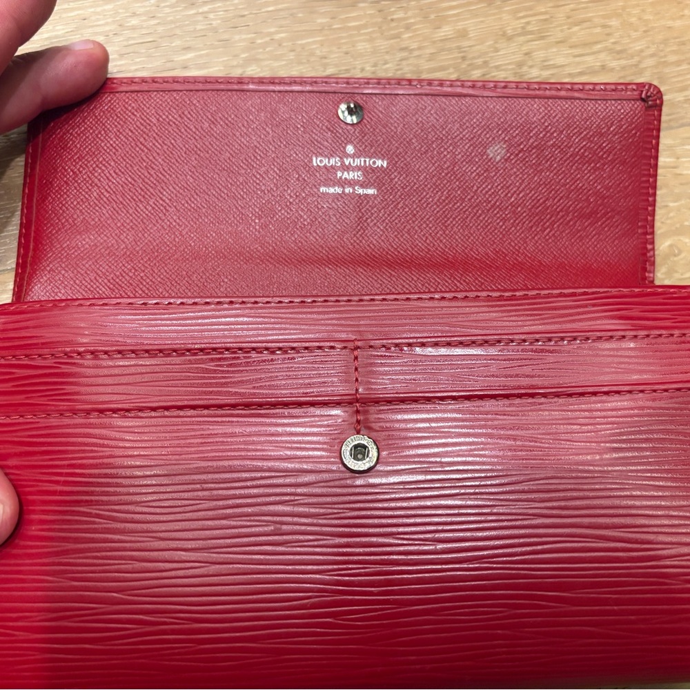 Louis Vuitton Red wallet - Picture 5 of 5